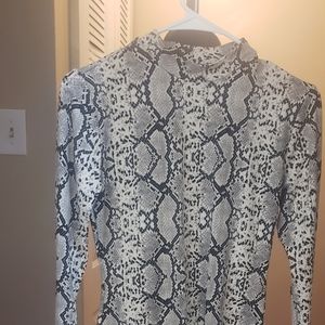 Knee length fitted dress